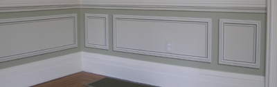 Zuber Soubassement installed below Views of America