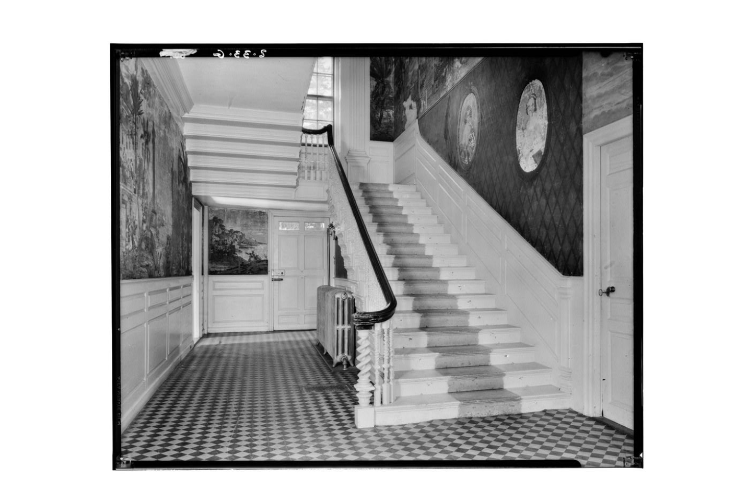 Original installation when the house was still in Massachusetts
