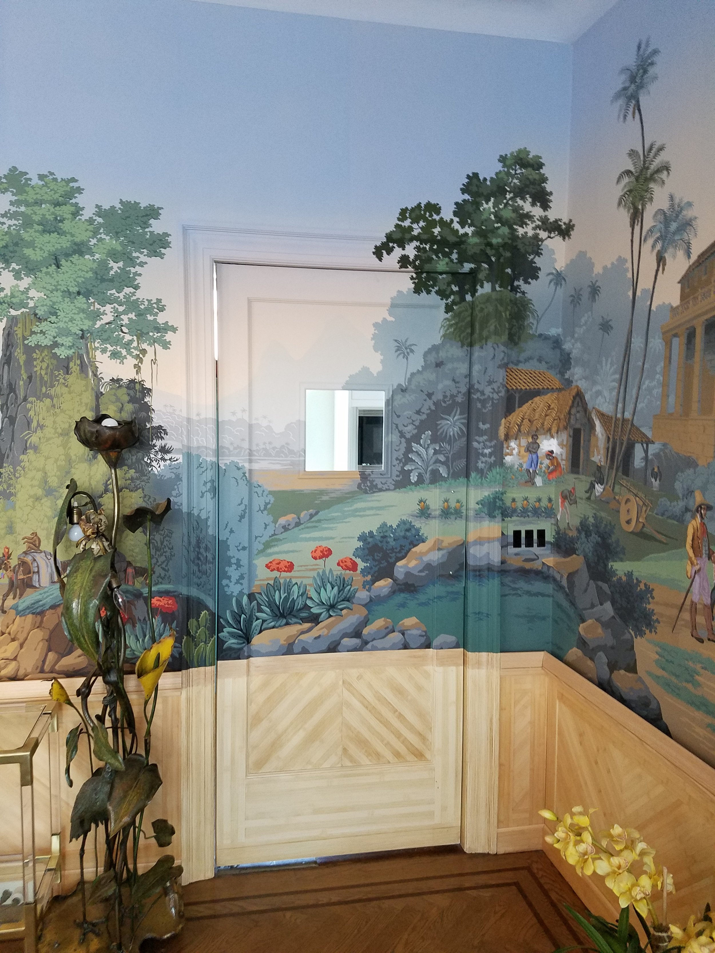 Zuber The Art of French Scenic Wallpaper  SFO Museum