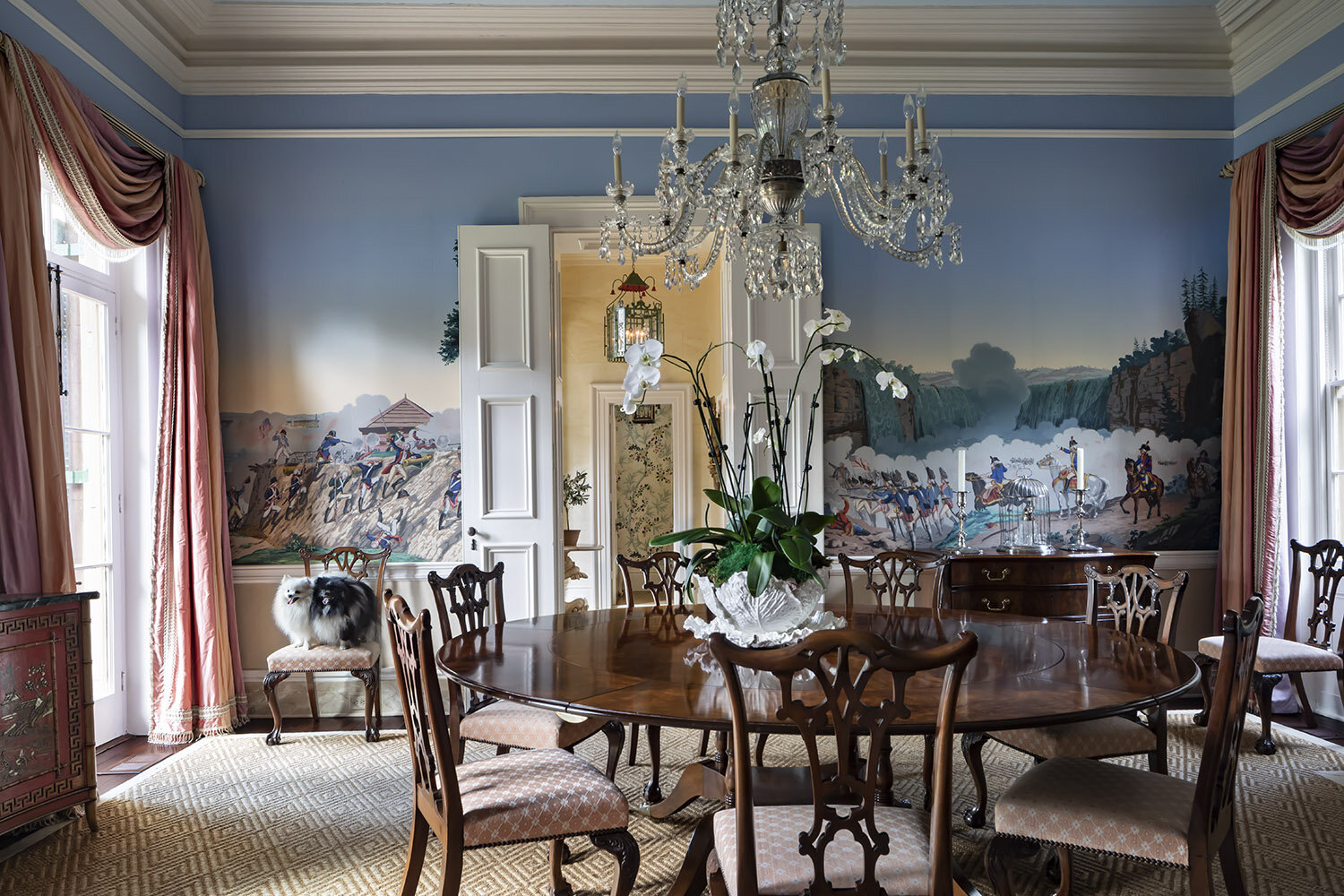 DINING ROOM MAKEOVER with A Review of Zuber Two Centuries of Panoramic  Wallpaper by Brian Coleman  YouTube