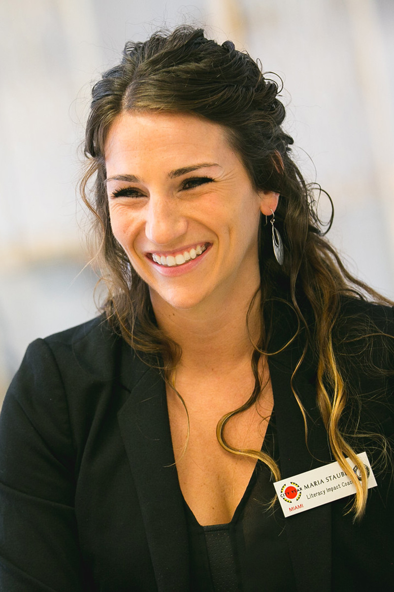 City Year Miami's Literacy Coach Maria Stauble