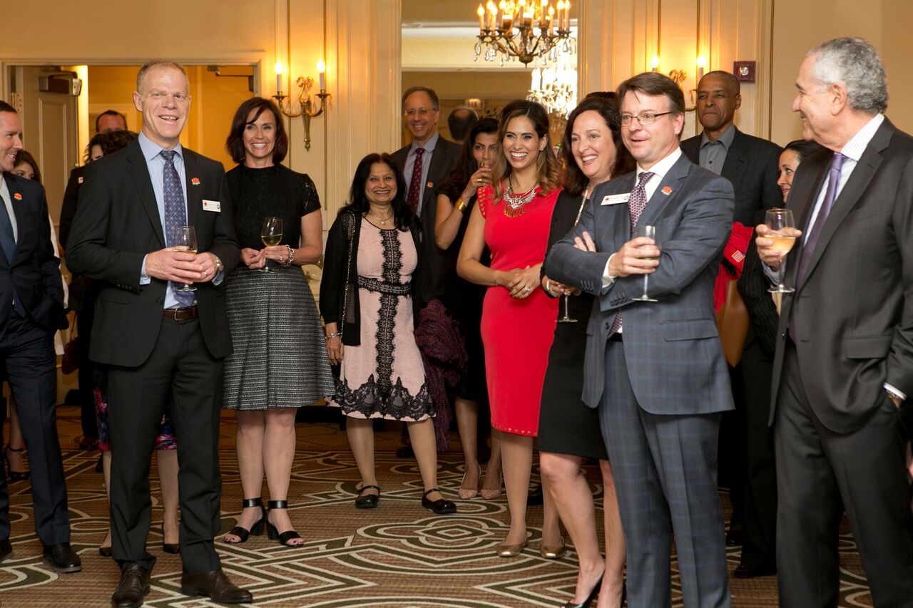 RJS Members at Reception