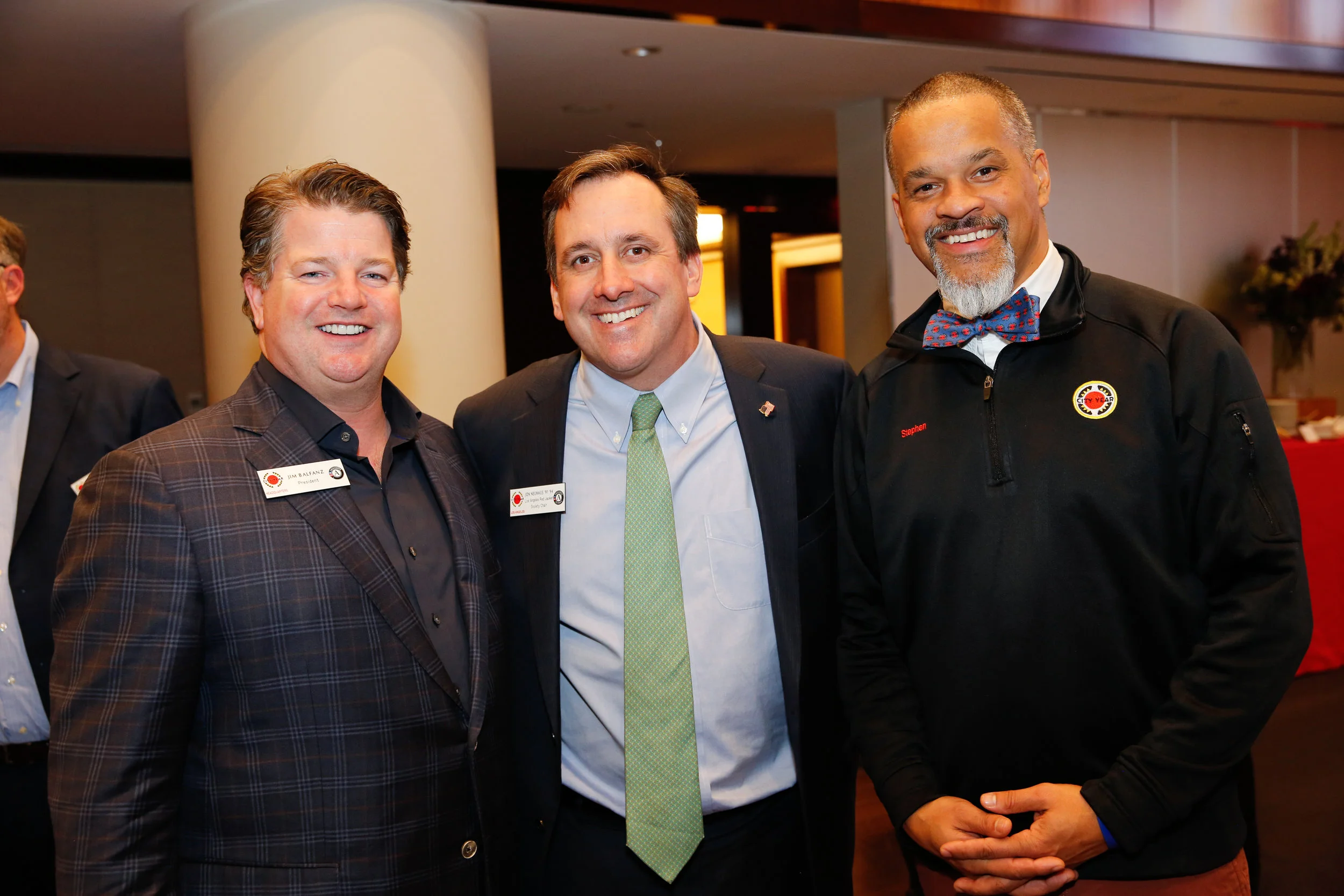 Jon with City Year President, Jim Balfanz and City Year Senior Vice President of Team Leadership, Stephen Spaloss