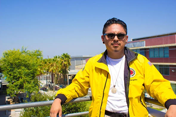 City Year Los Angeles Team Member Abraham Galan, 22, is from Carson, California and graduated from Whittier College in 2016. He plans to attend graduate school and become a high school counselor in high-need communities.