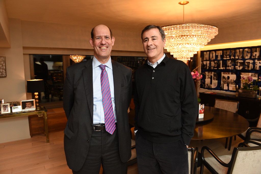 City Year Chicago Founder, Michael Alter, and City Year Chicago Site Board Vice Chair, Jeff Cohodes