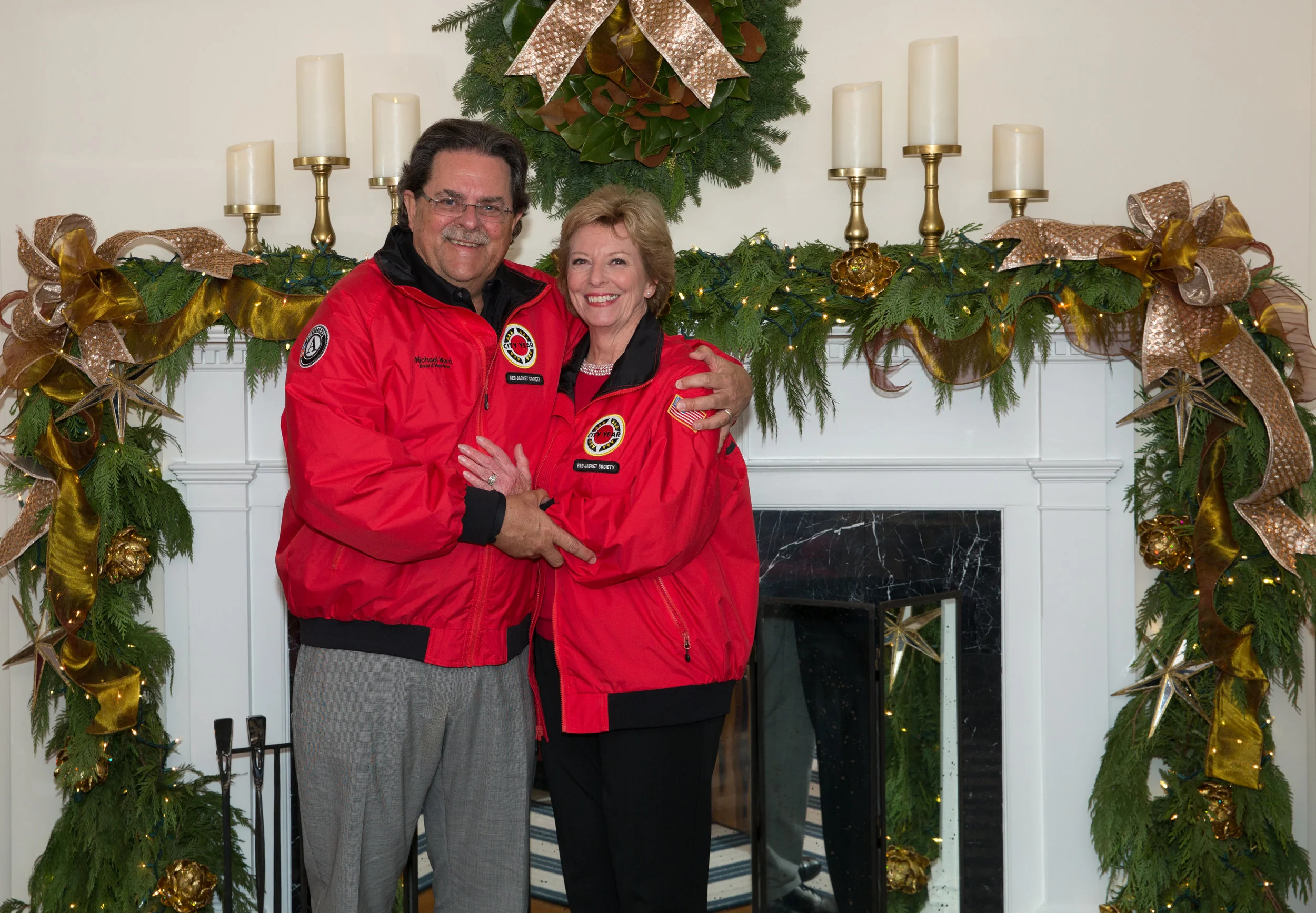 City Year Jacksonville RJS Chair Michael Ward and Jennifer Glock