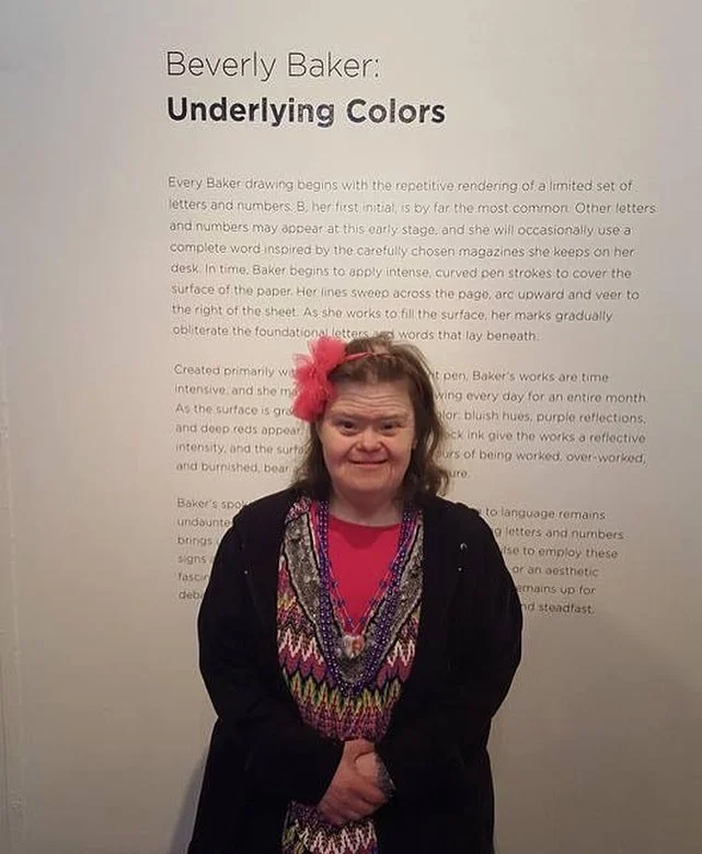 Beverly Baker at the opening night of Underlying Colors (2017)