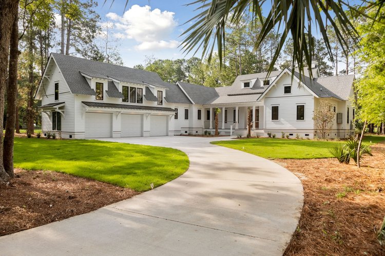 Custom home on Colonel Vanderhorst Circle in Dunes West, Mount Pleasant SC, built by Iconic Developments