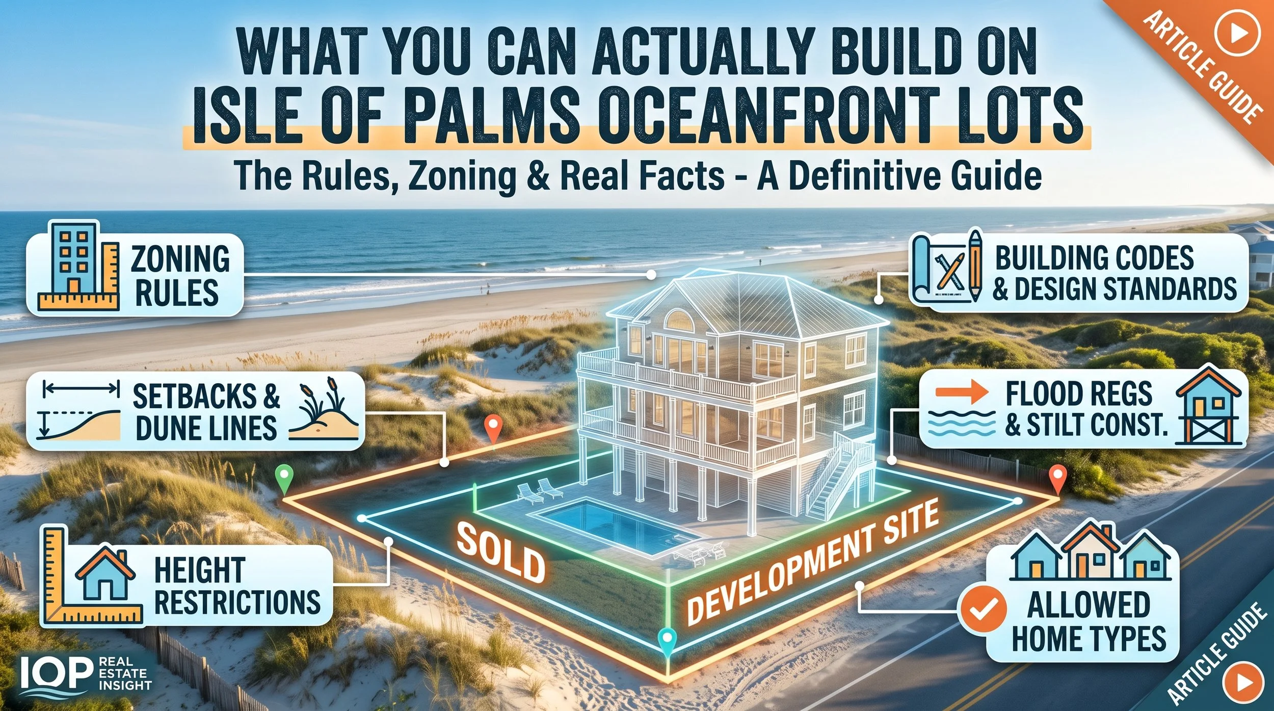 What You Can Actually Build on an Oceanfront Lot on Isle of Palms