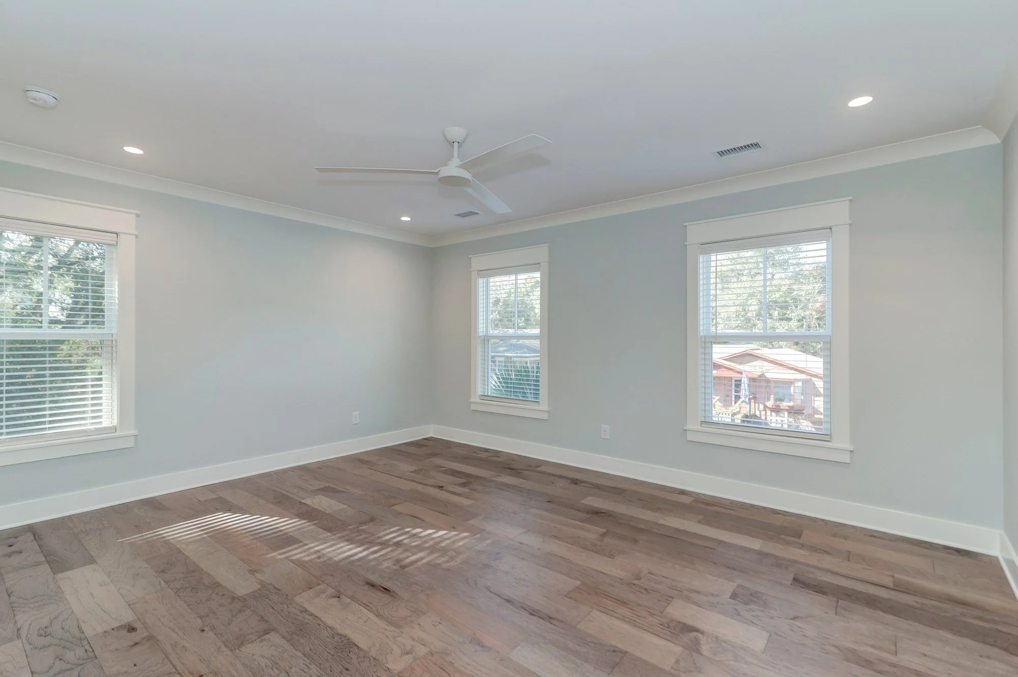 Owners suite in a custom Old Village home in Mount Pleasant SC by Iconic Developments