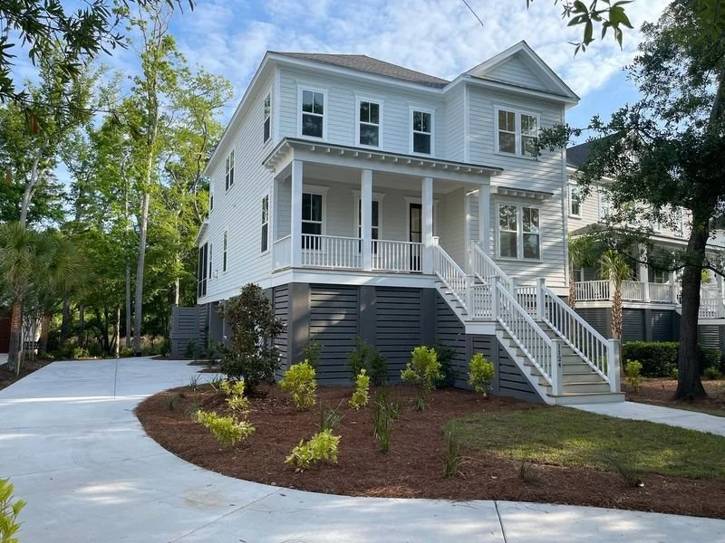 Oak Overhang — elevated marshfront custom home in Smythe Park, Daniel Island, built by Iconic Developments