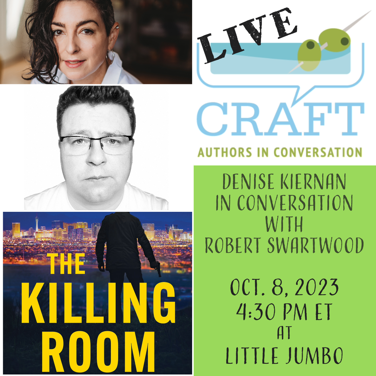 CRAFT: Authors in Conversation... Robert Swartwood