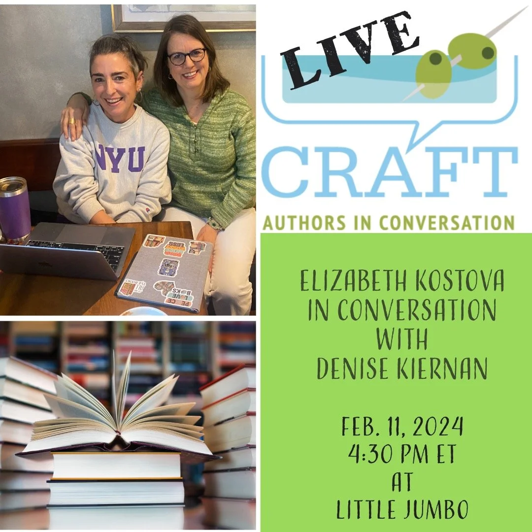 CRAFT: Authors in Conversation... Denise Kiernan. Wait. What?