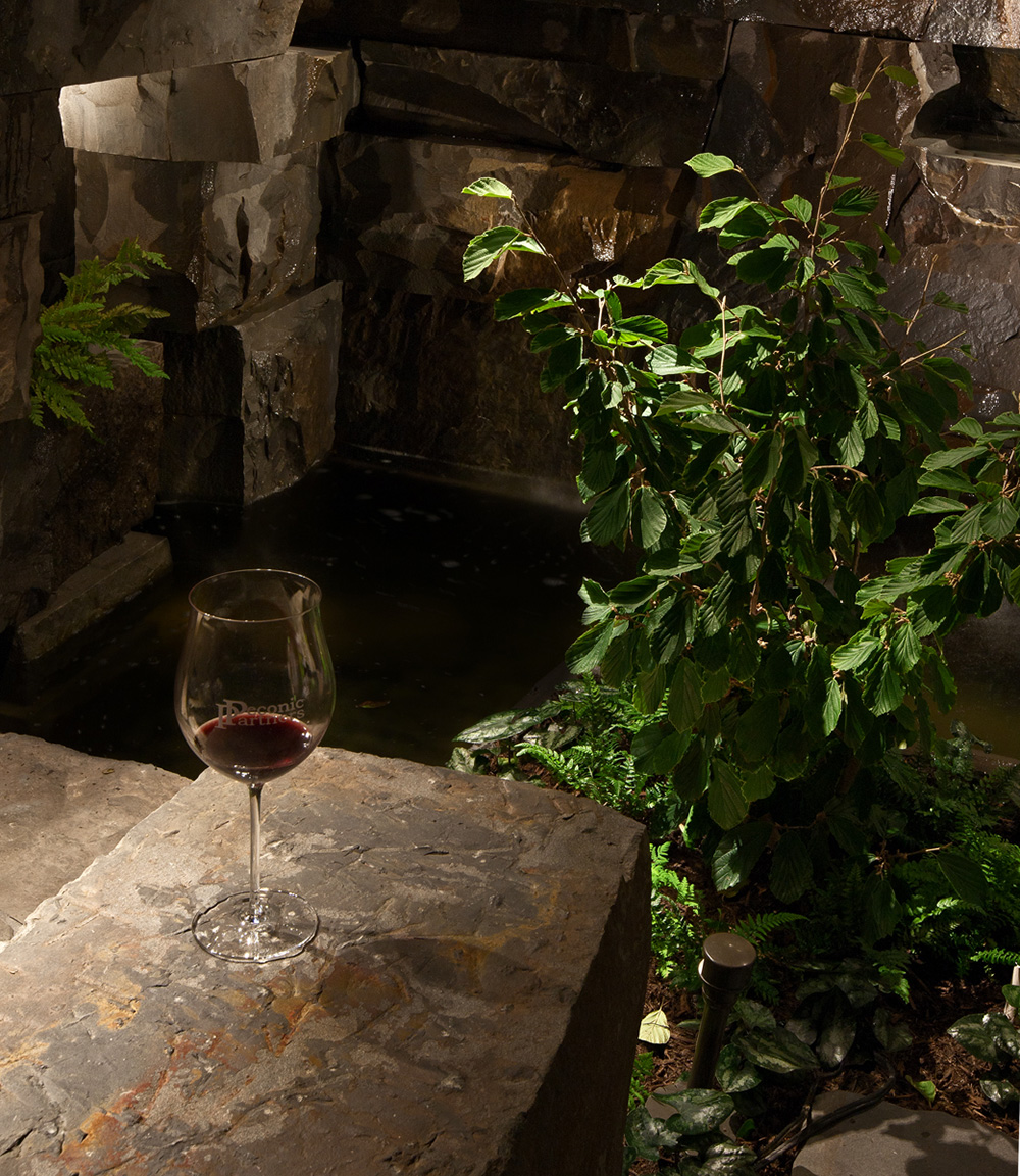   Enjoy a glass of wine or stroll through your property  