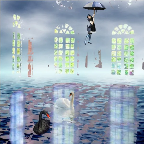 Rogue Agent 134 digital collage by Jill Khoury