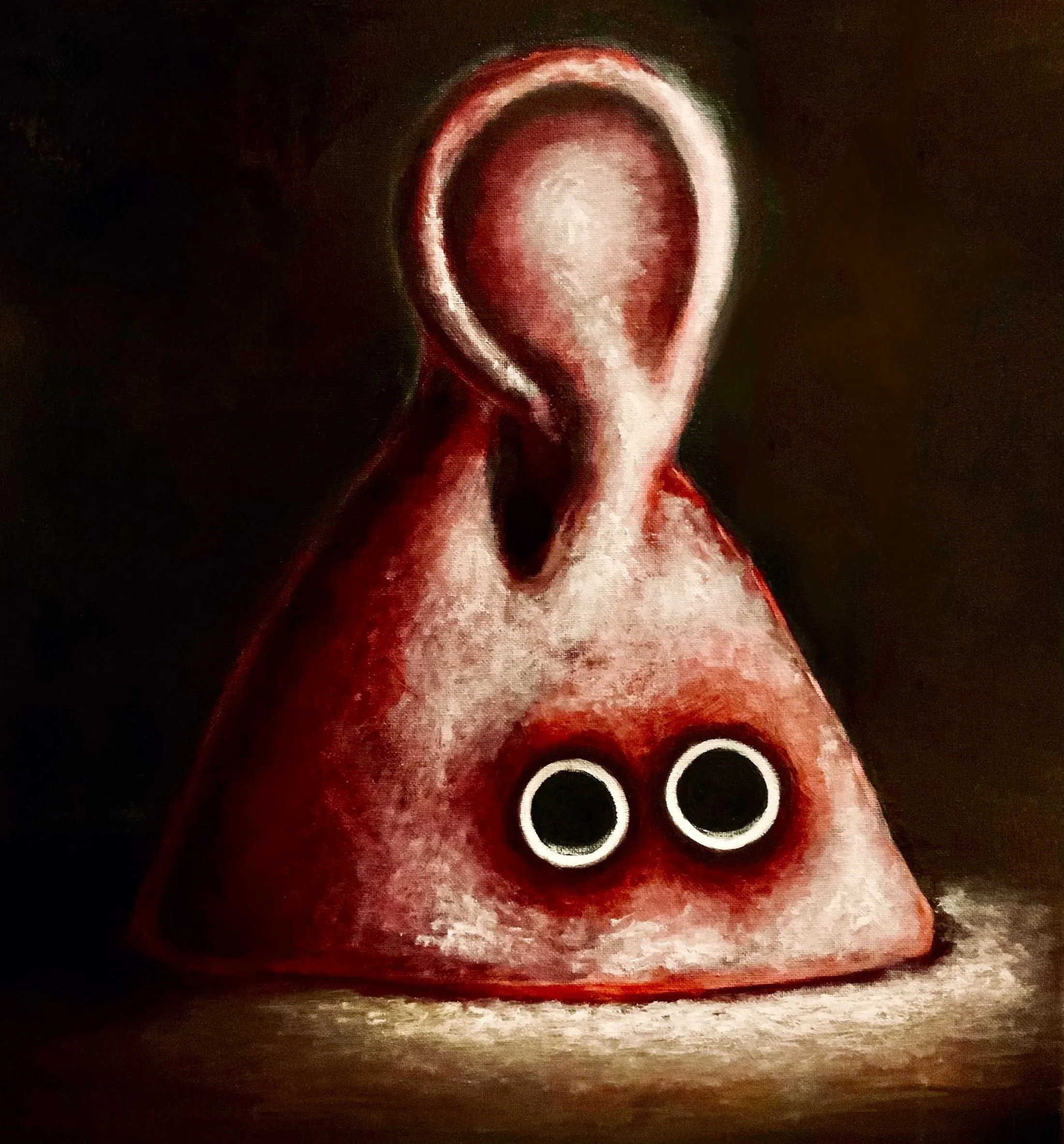 The illustration "To Hear" by Donald Patton