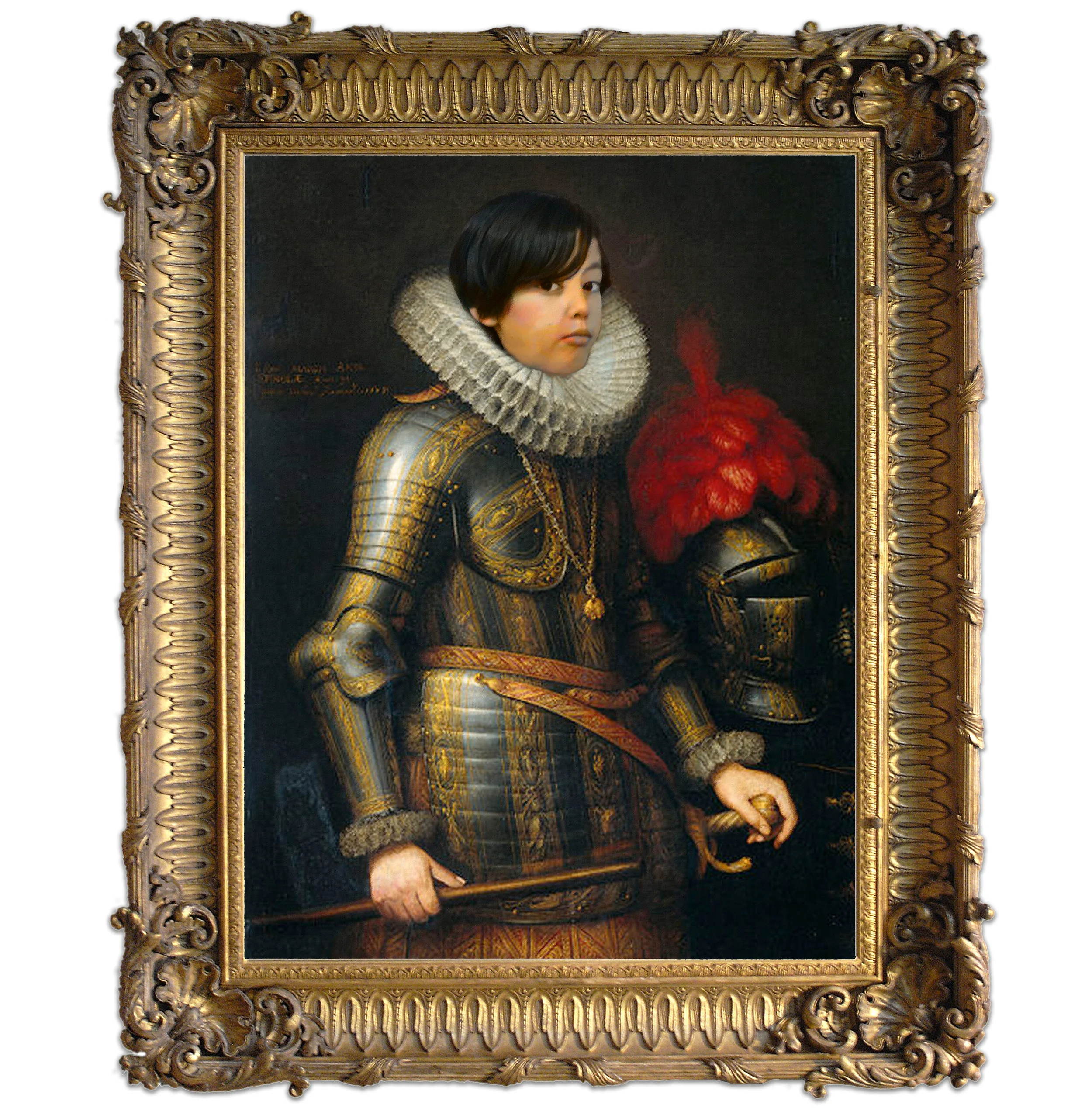 Dash Painting in Frame2.jpg