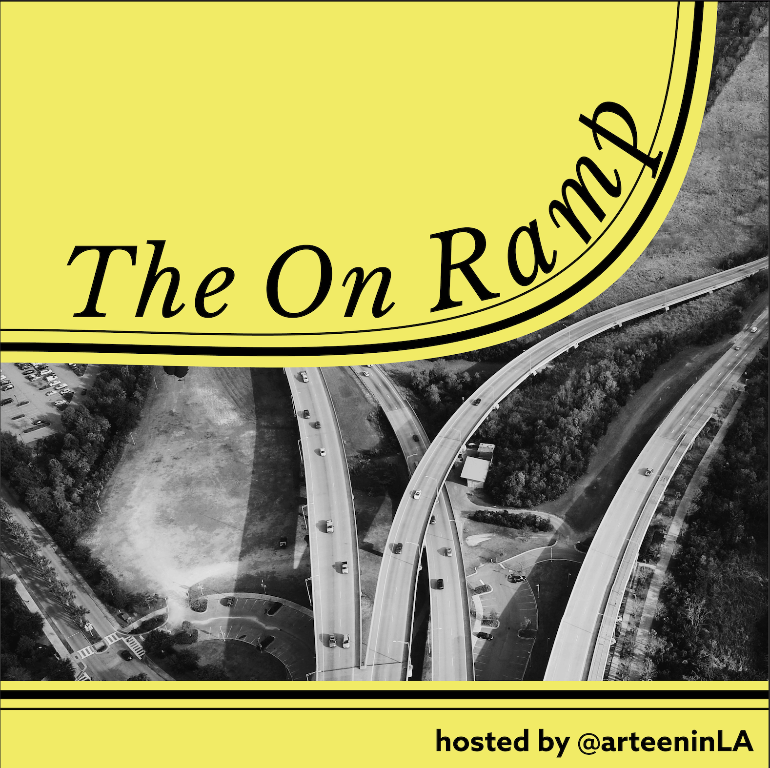 Podcast Cover Art design for The On Ramp