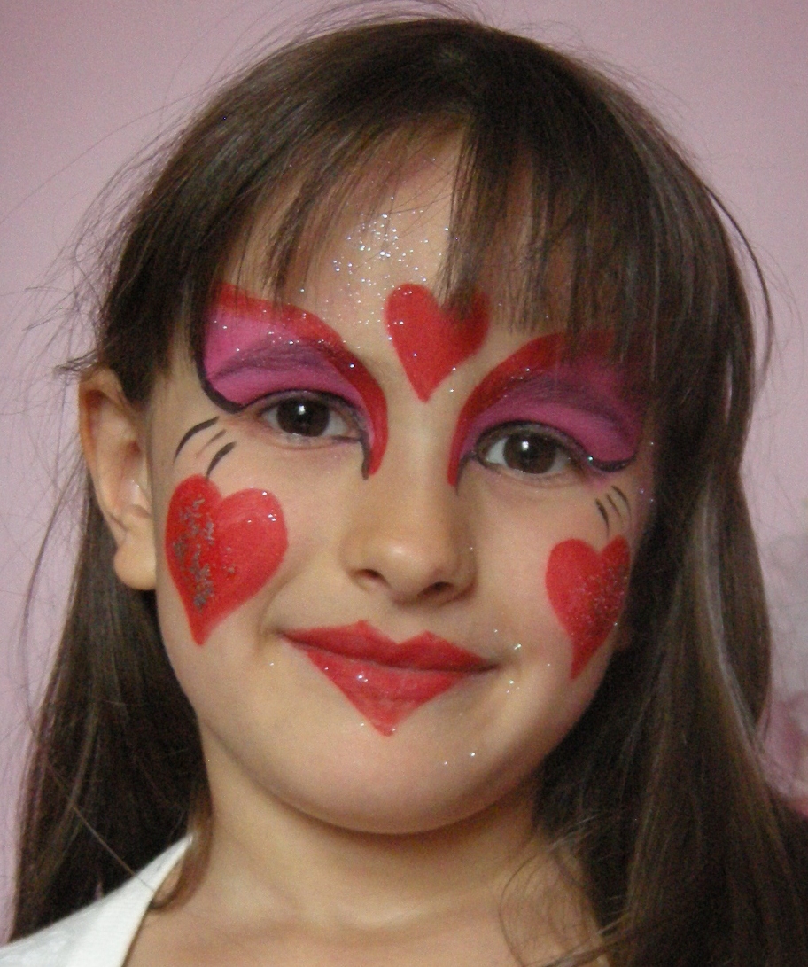 Valentine's Party, Children's face Painting