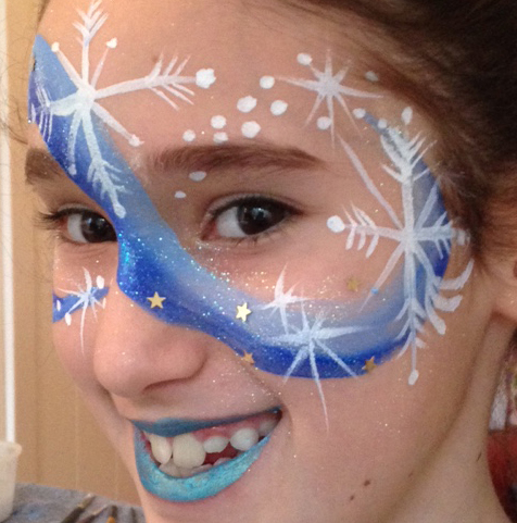 "Frozen" Children's Face Painting