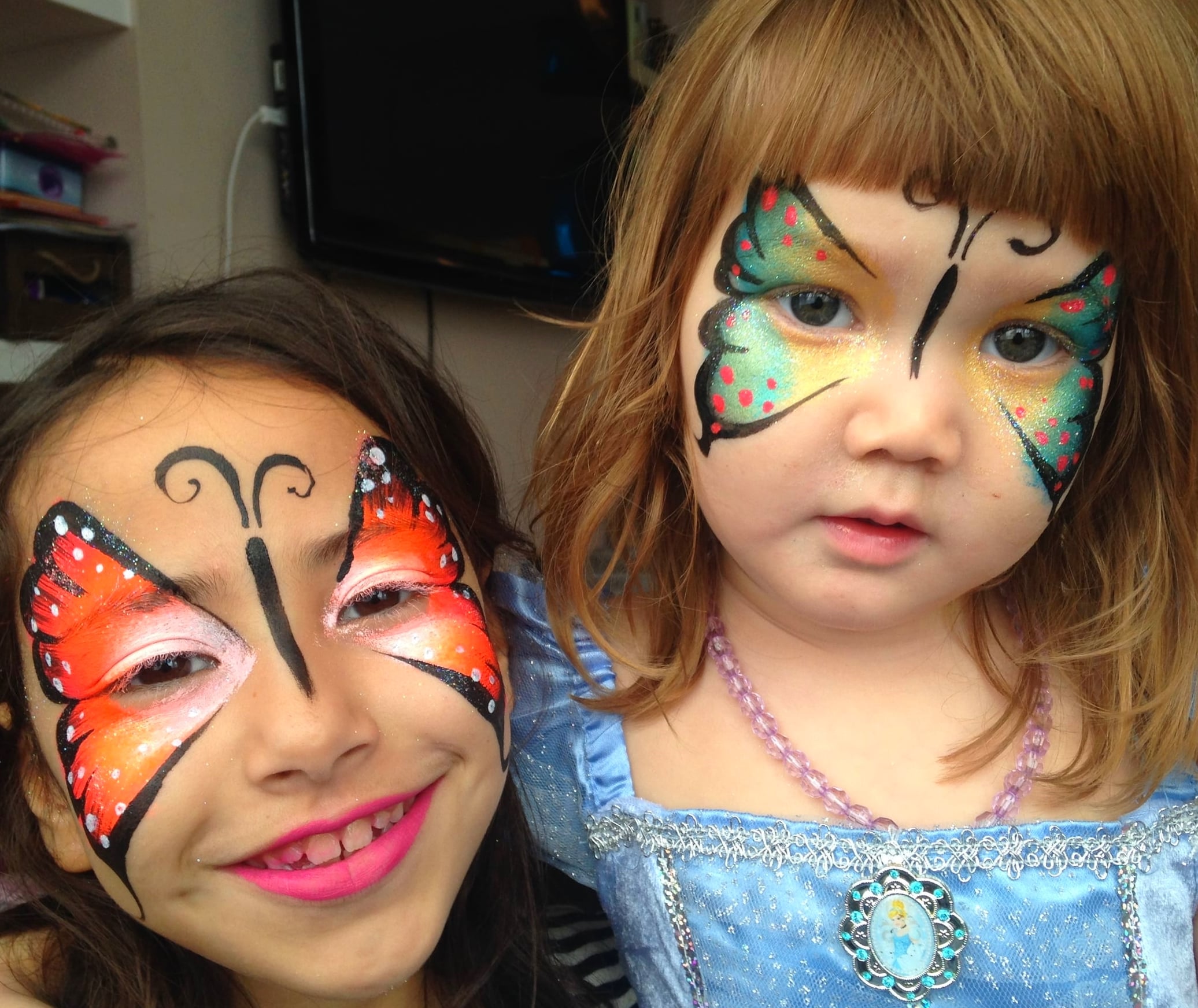 Butterfly , kids face painting kids