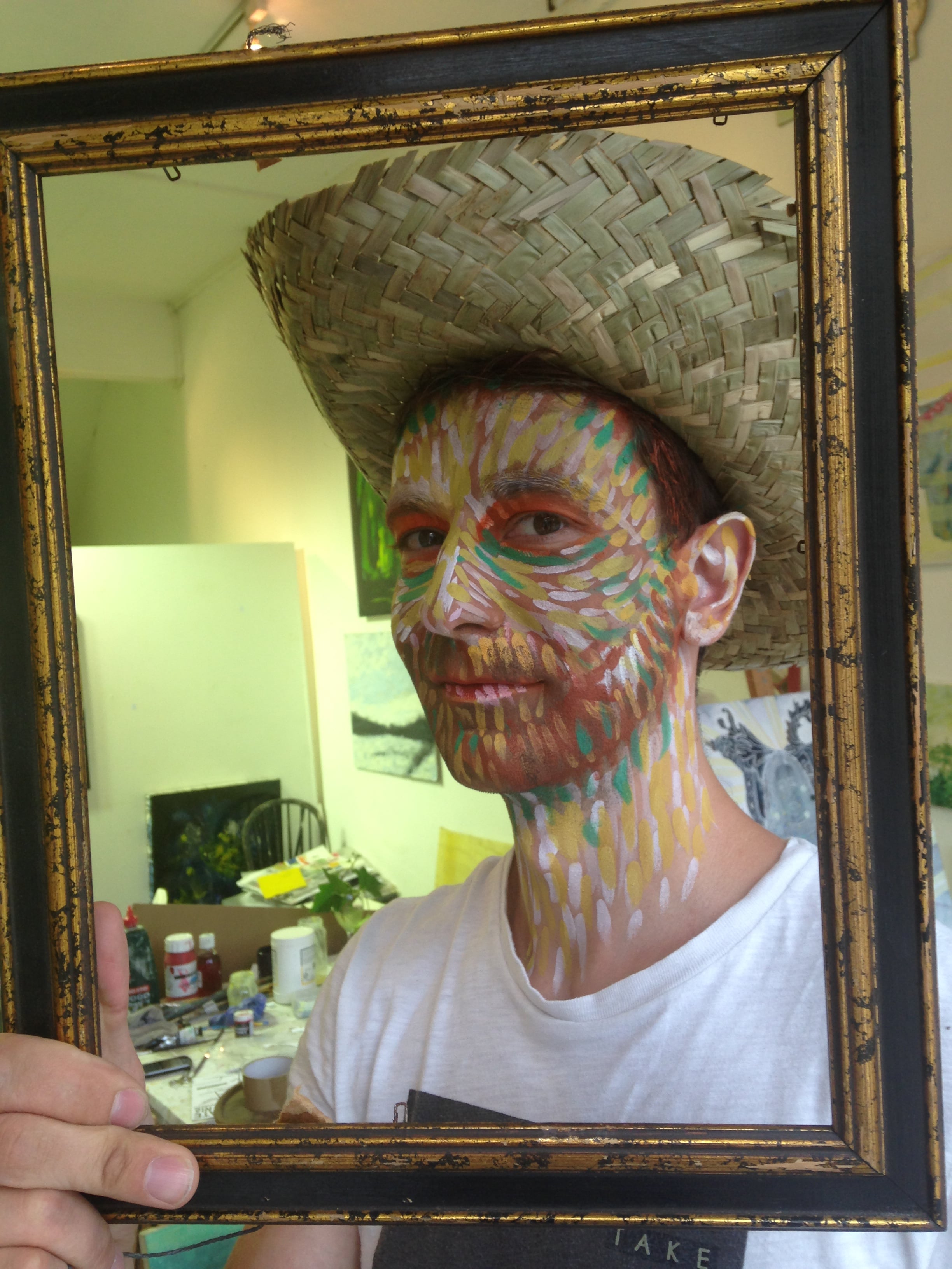 Van Gough Self Portrait Face Paint