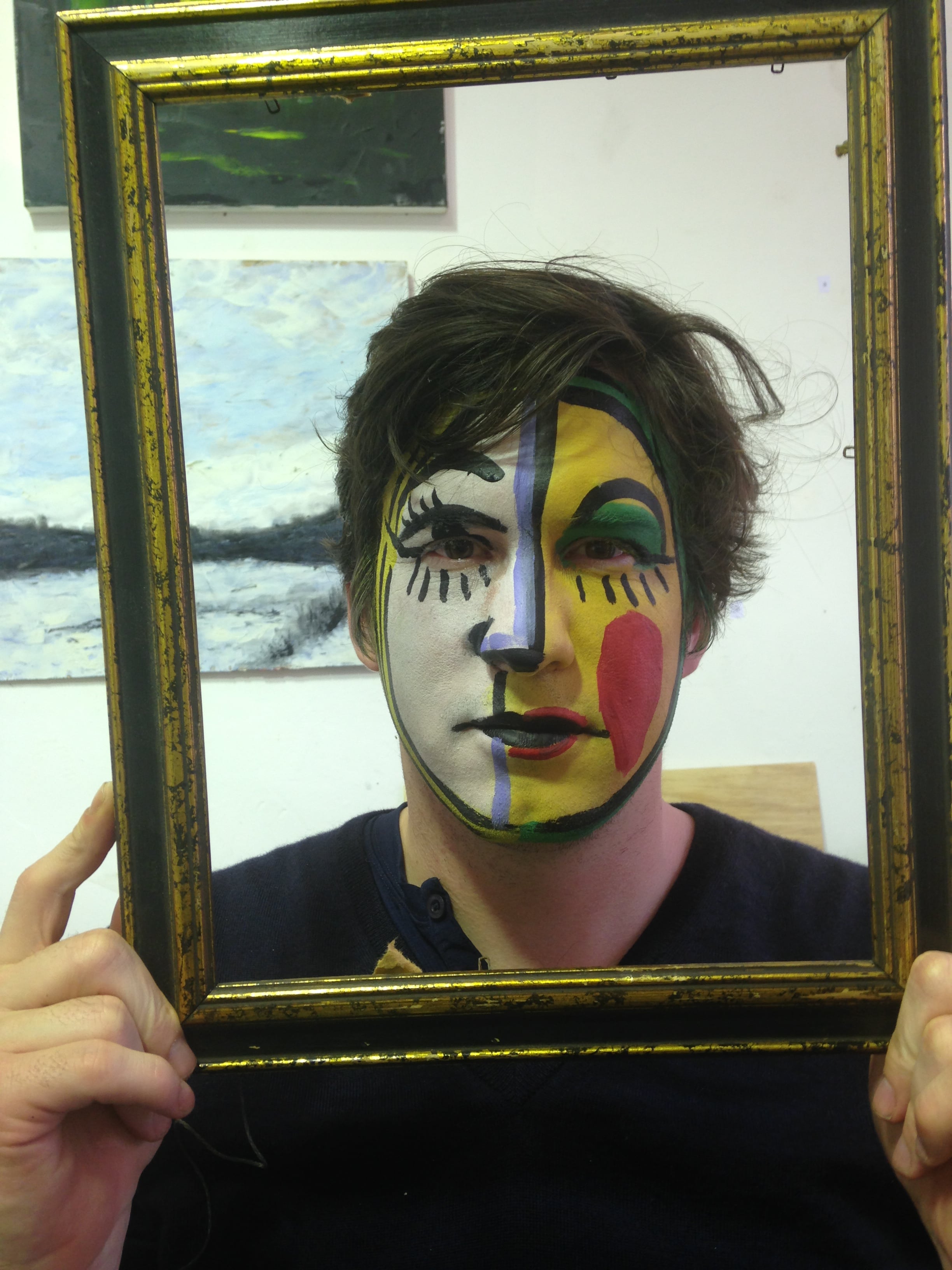 Picasso Portrait face painting