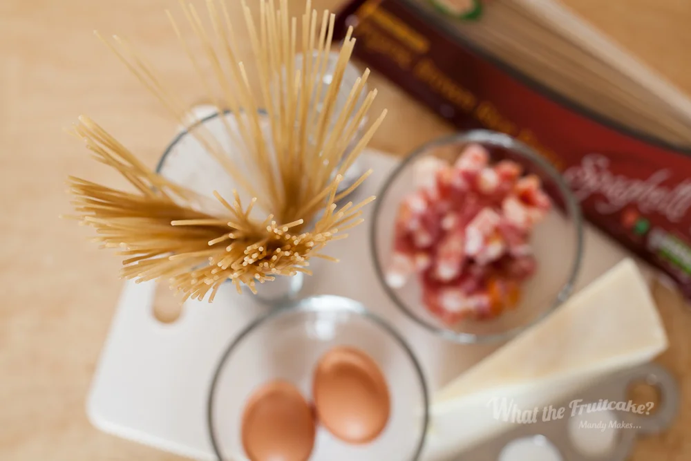 Organic brown rice spaghetti makes this a good starchy-carb option
