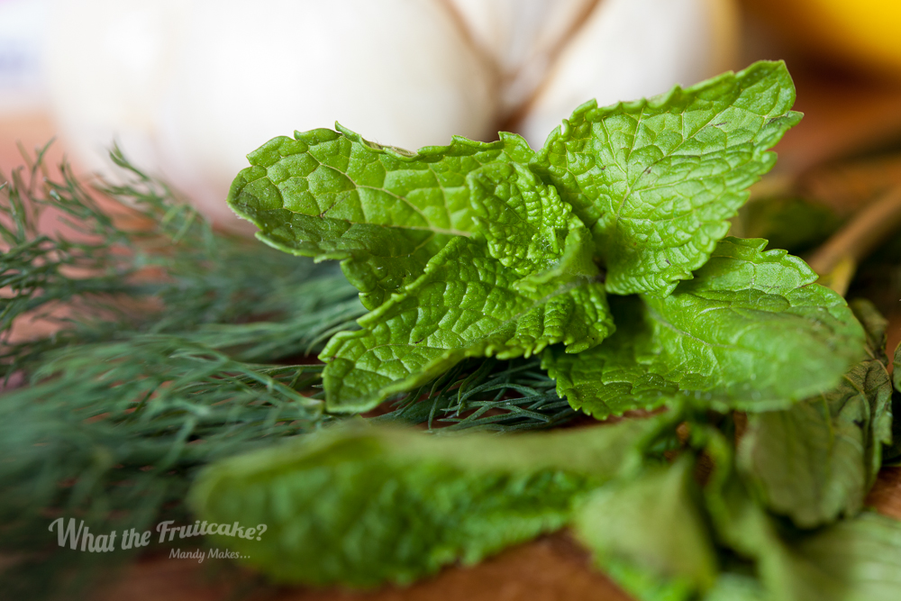 Fresh mint? Or peppery dill? Tzatziki is delicious either way.