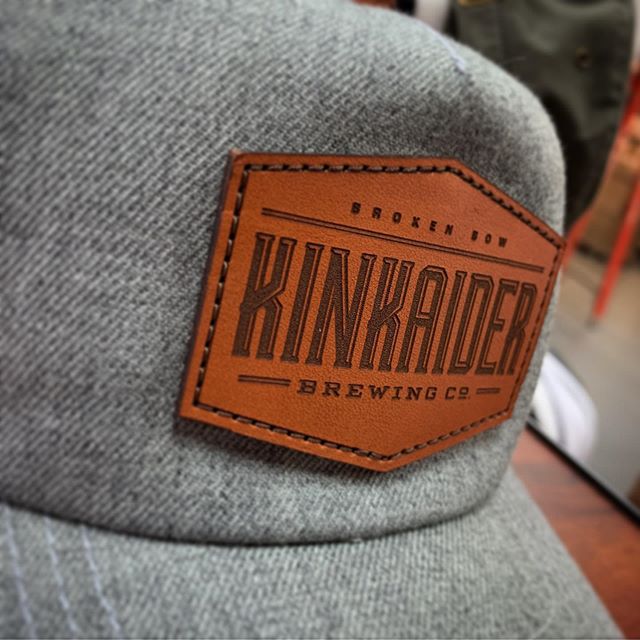 Hats off to Kinkaider Brewing for pulling the trigger on some custom leather patches. .
.
.
.
@kinkaiderbrewing
.
.
#leatherpatches #customcaps #customheadwear #brewerymerch #screeninkne
