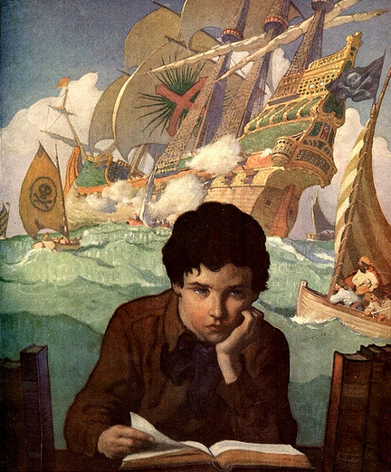 "Imagination" by N.C. Wyeth
