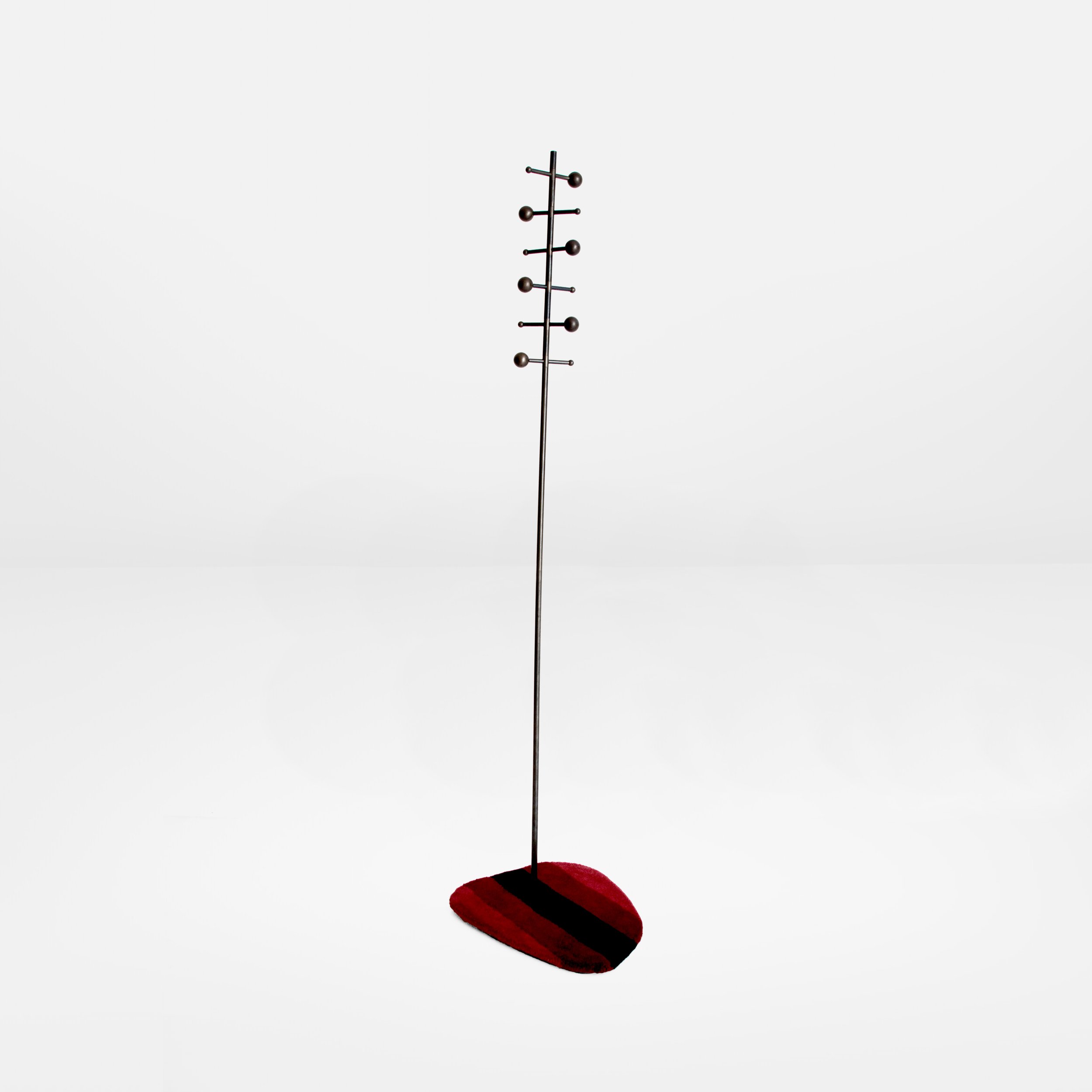 Hatstand Red Angled Paddy Pike Studio.jpg