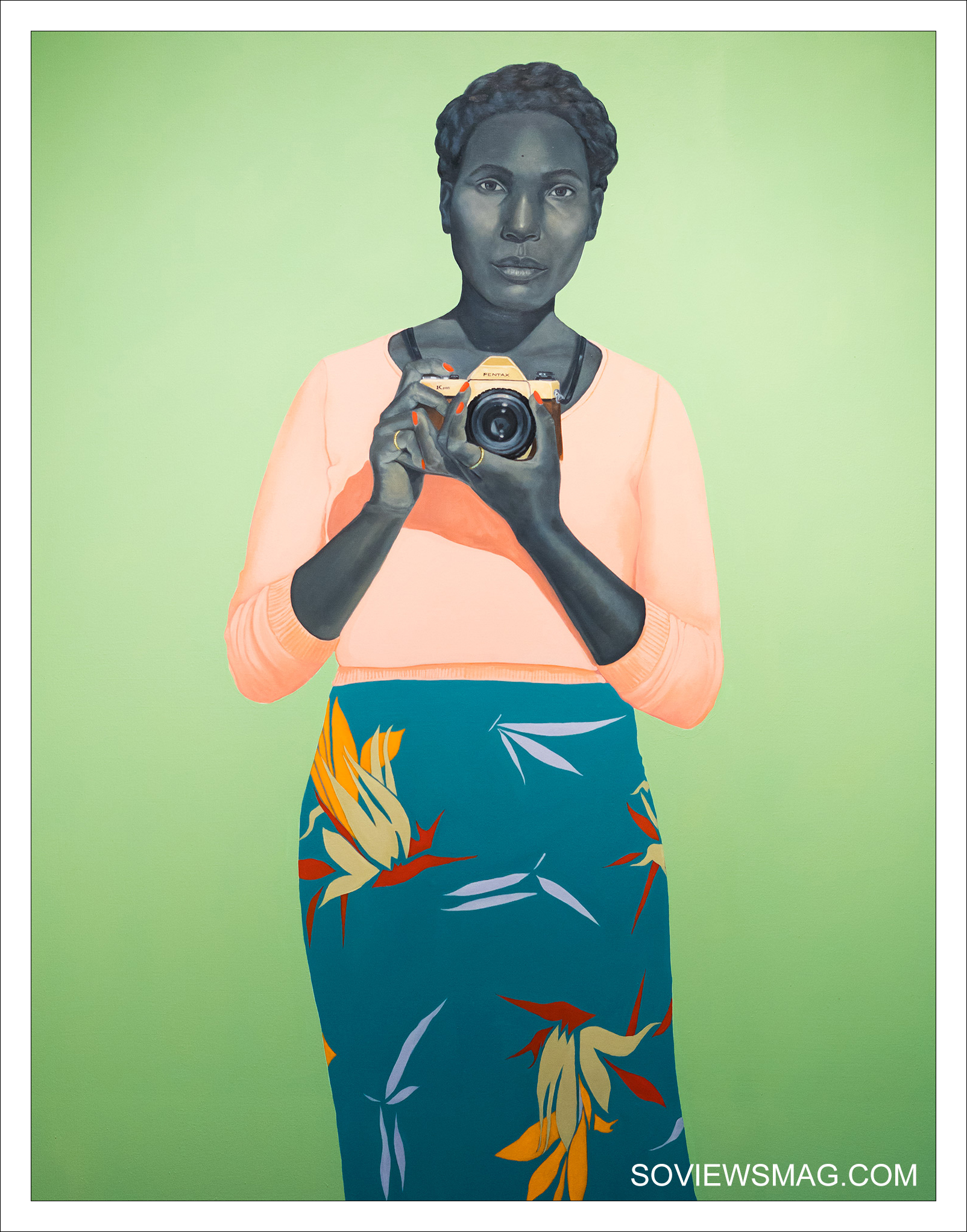 Alice ; 2017; 54x43 inches; oil on canvas
