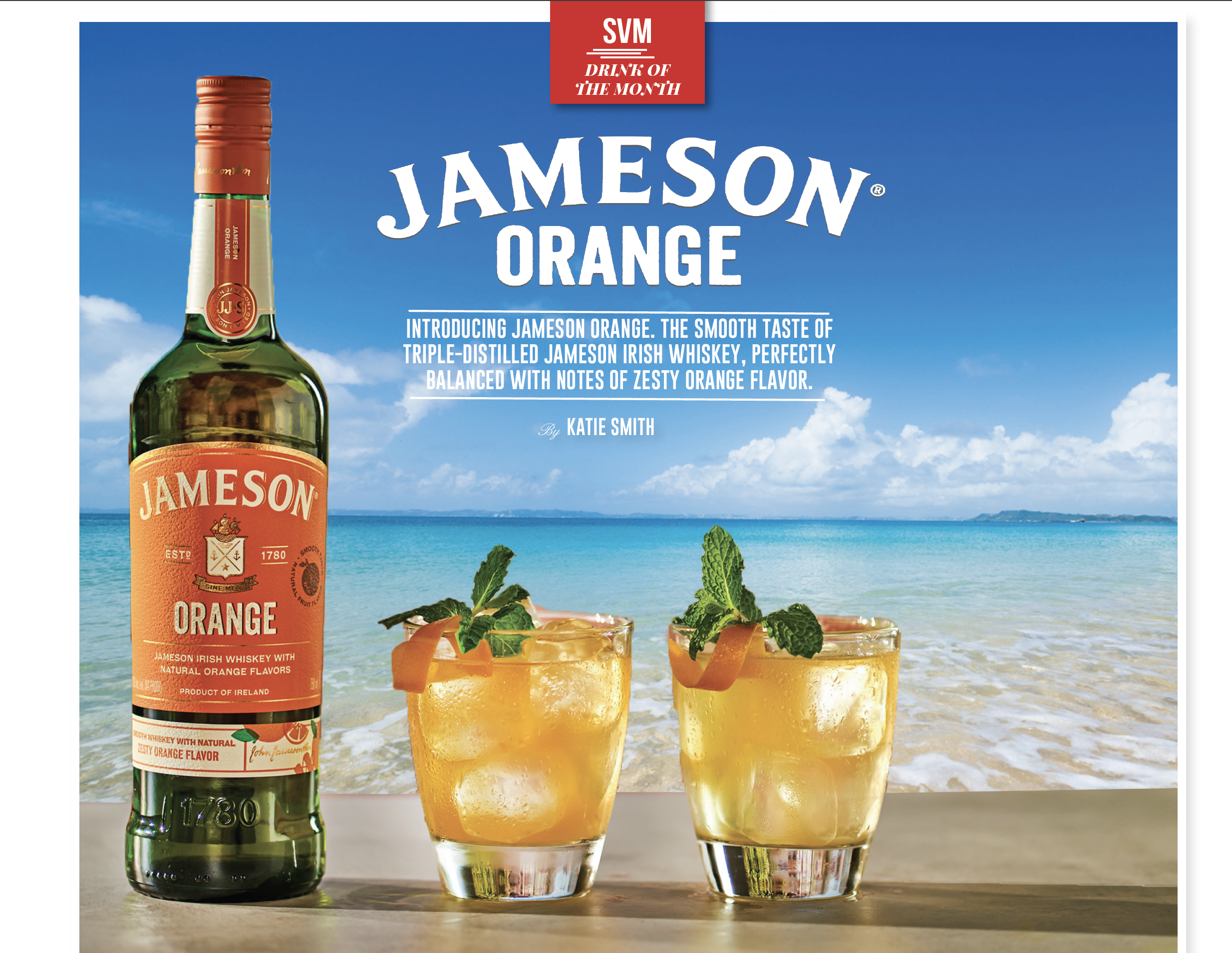Jameson® Irish Whiskey Releases New Jameson Orange, a refreshing twist to  the Celebrated Irish Whiskey Portfolio