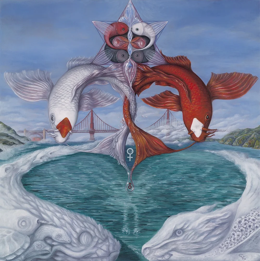 The Lovers of Temperance at Eden's Gate (Giclée Print)