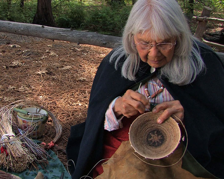 Julia Parker, Native Basketweaver