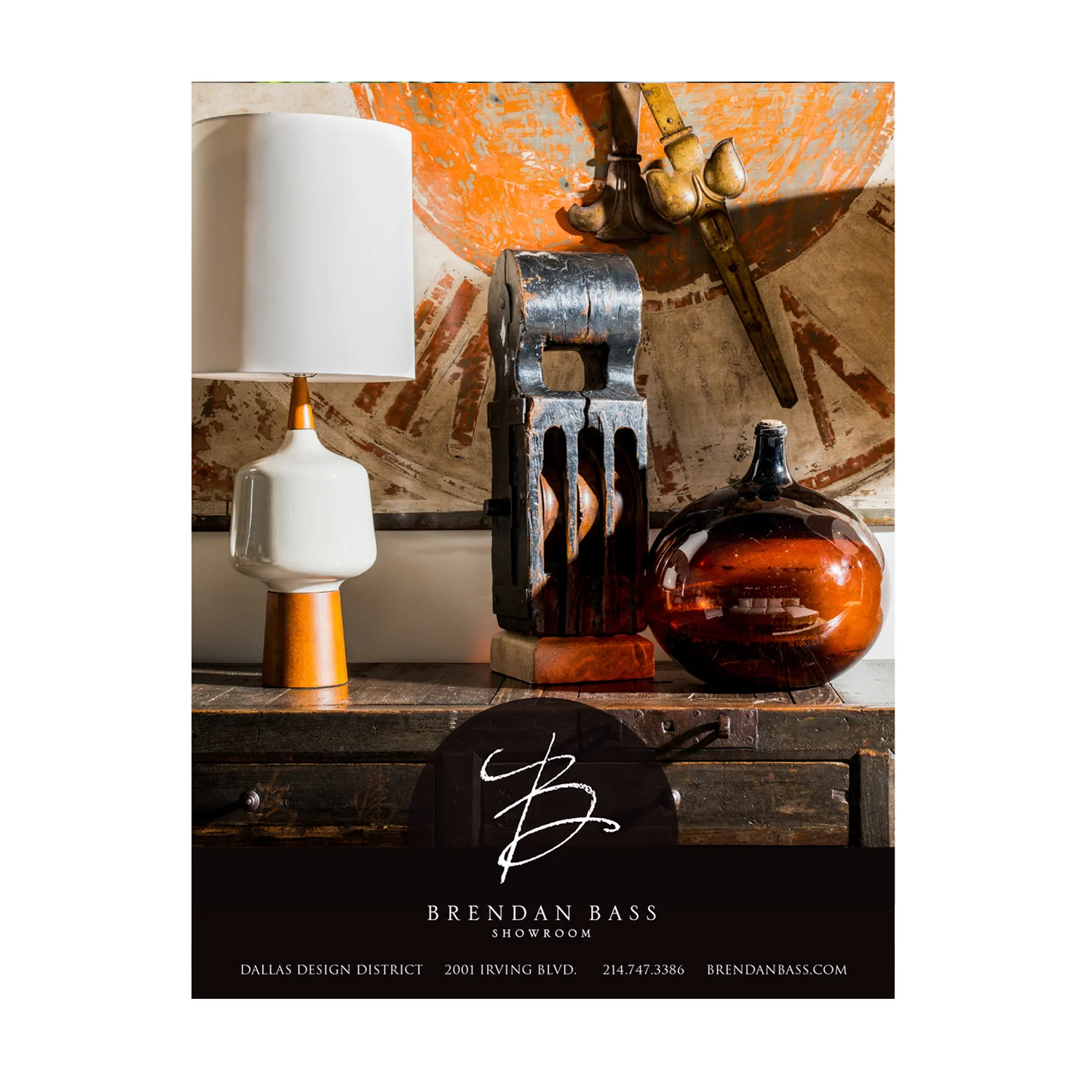 Brendan Bass Showroom Advertising