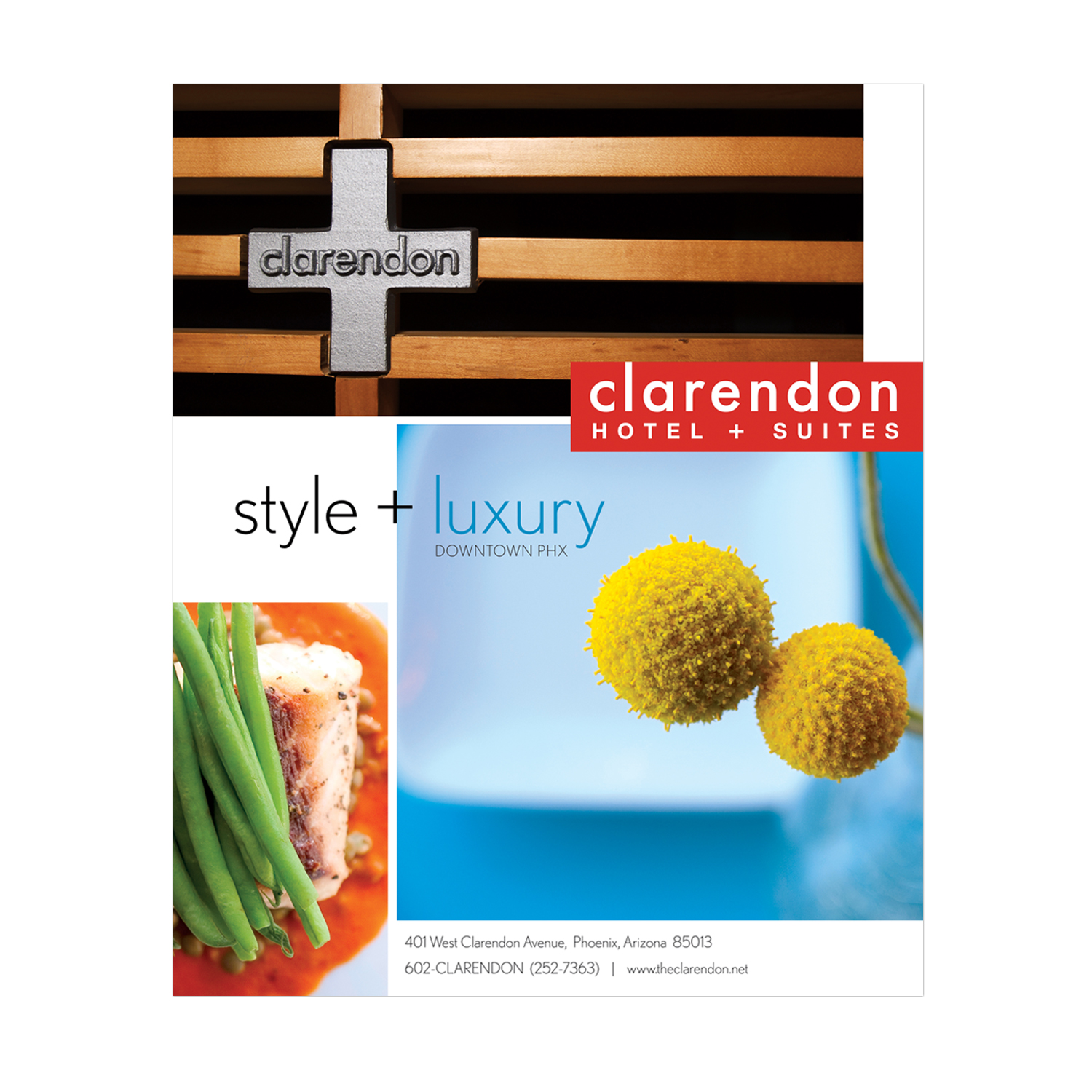 Clarendon Hotel + Suites Advertising