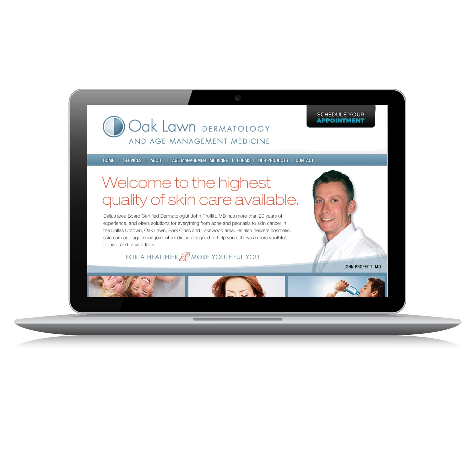 Oak Lawn Dermatology Website