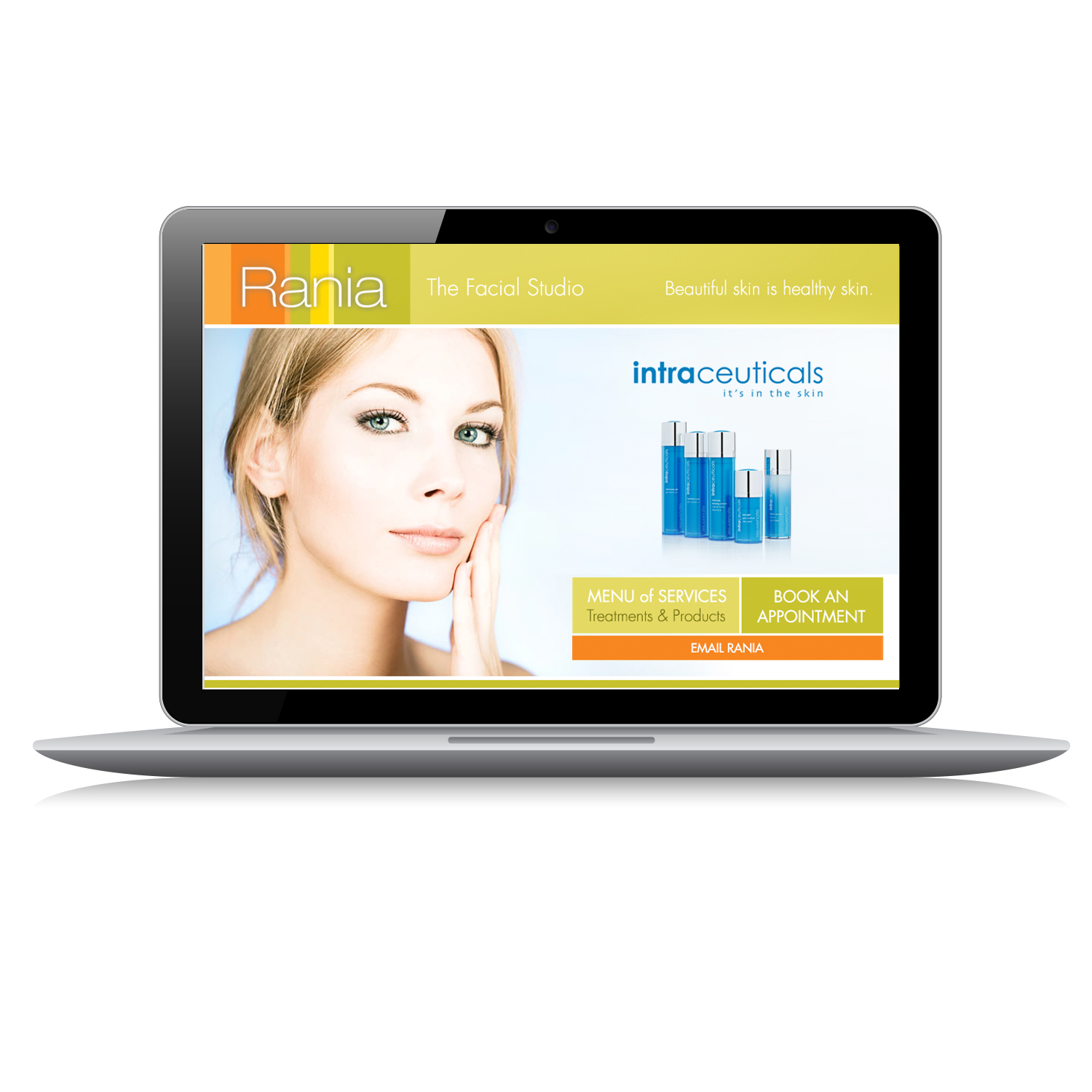 Rania Facial Studio Website
