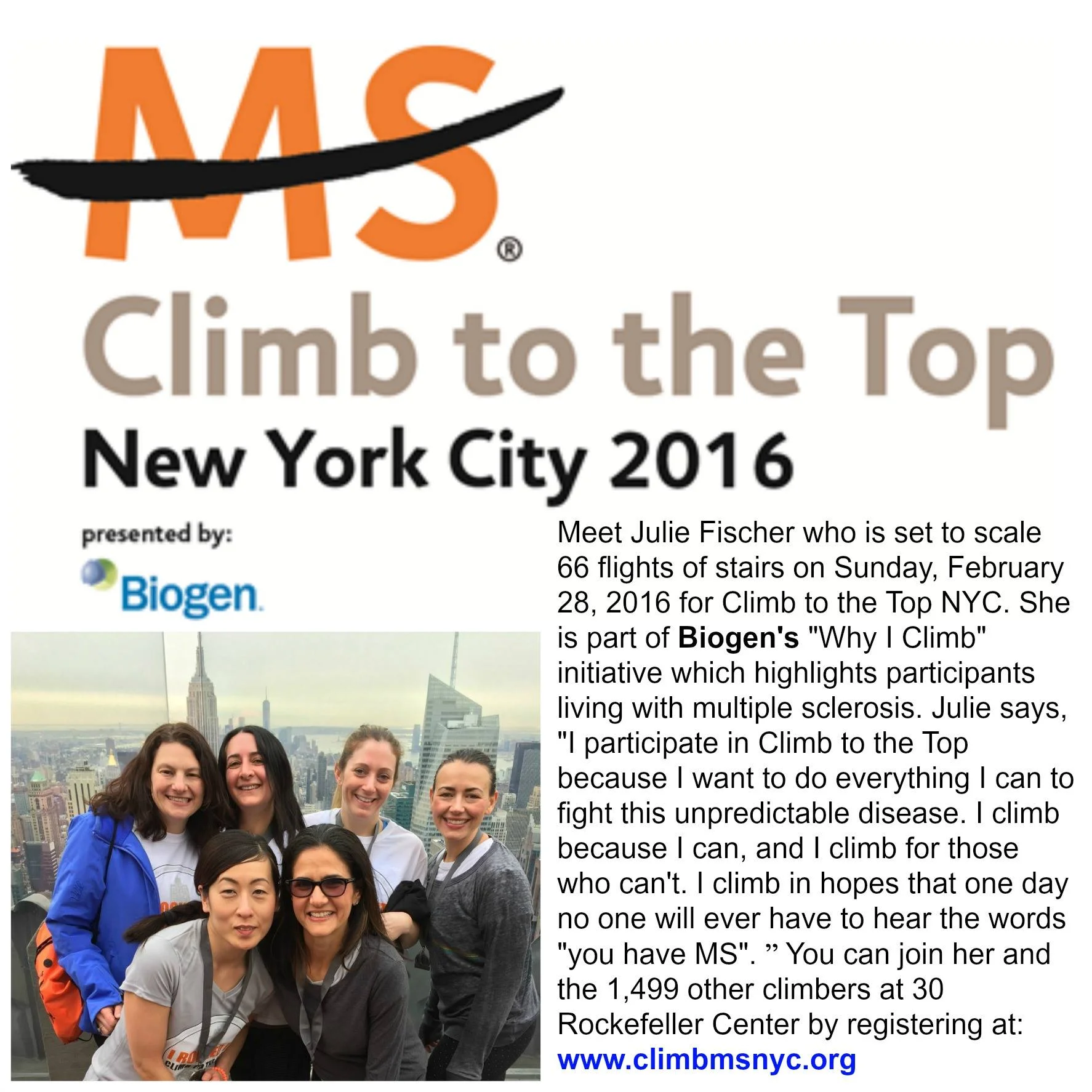 Climb to the Top NYC