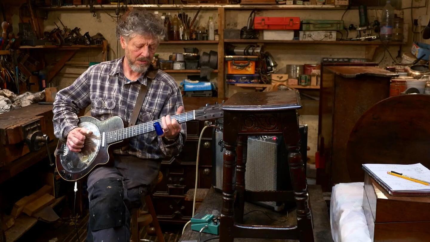 Covid has meant less music content for Lucky Day - But pleased to have a final locked edit for our documentary on one of Britain&rsquo;s most reclusive and gifted guitarists, Roger Hubbard. This has been a long one &amp; will be doing festival runs a