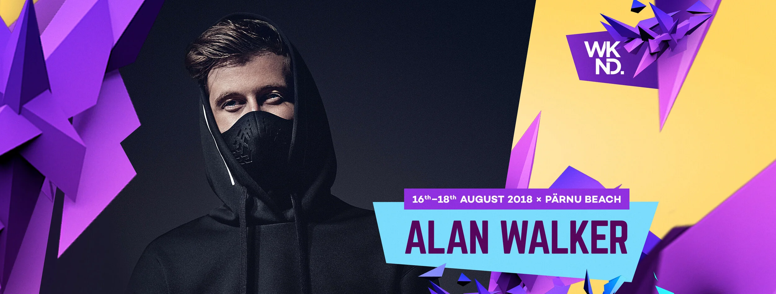 Artist promotion facebook cover example.