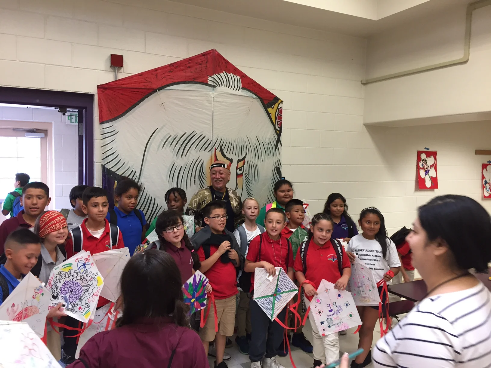 2016 Japanese Kite Making Workshops in Denver Public Schools
