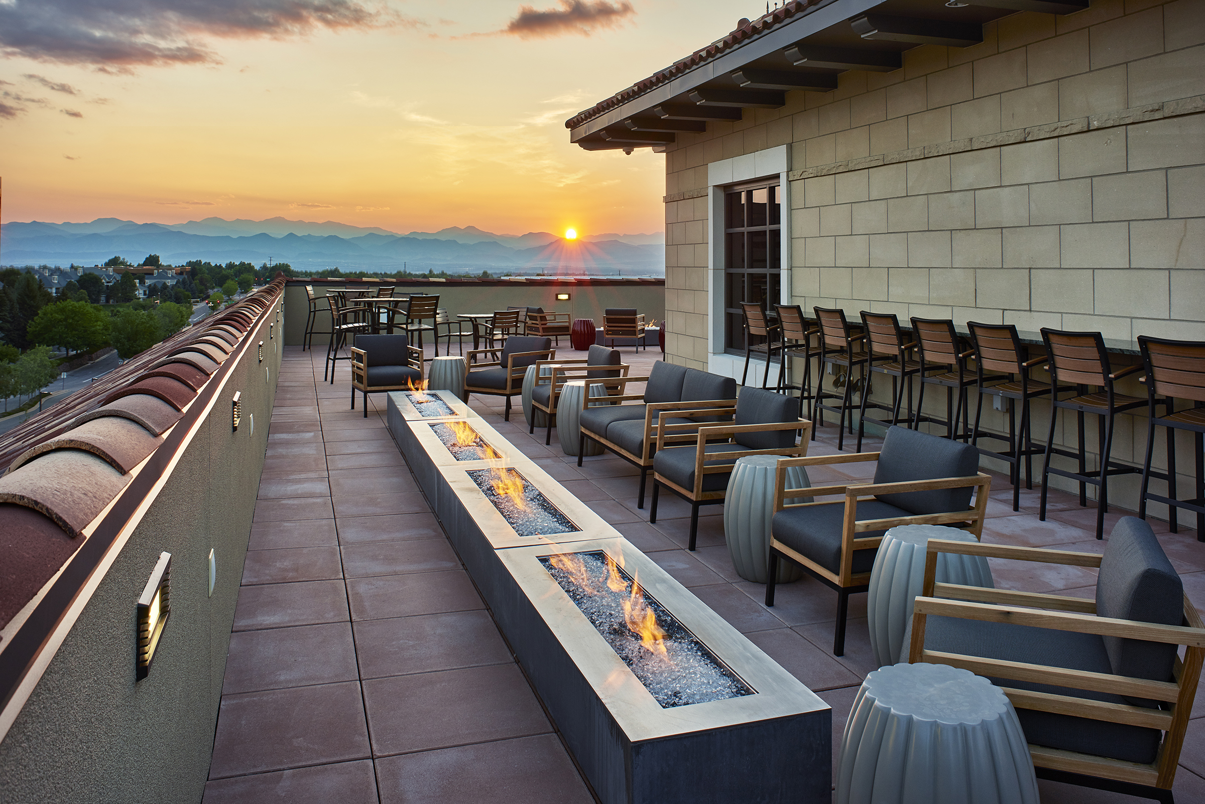 Patio at FANUM at AMG Bank