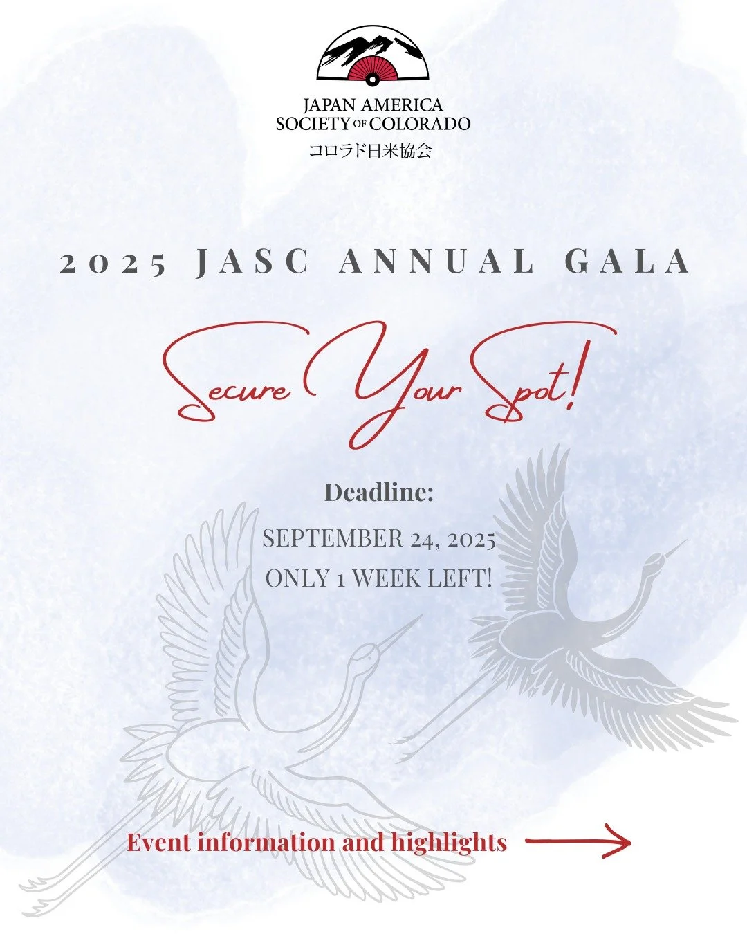 Our Annual Gala is just around the corner! Don't miss out on a night of celebration, good food, and great company. 🥂
The deadline to register is just one week away! Secure your spot by registering today. Link in bio! 🔗