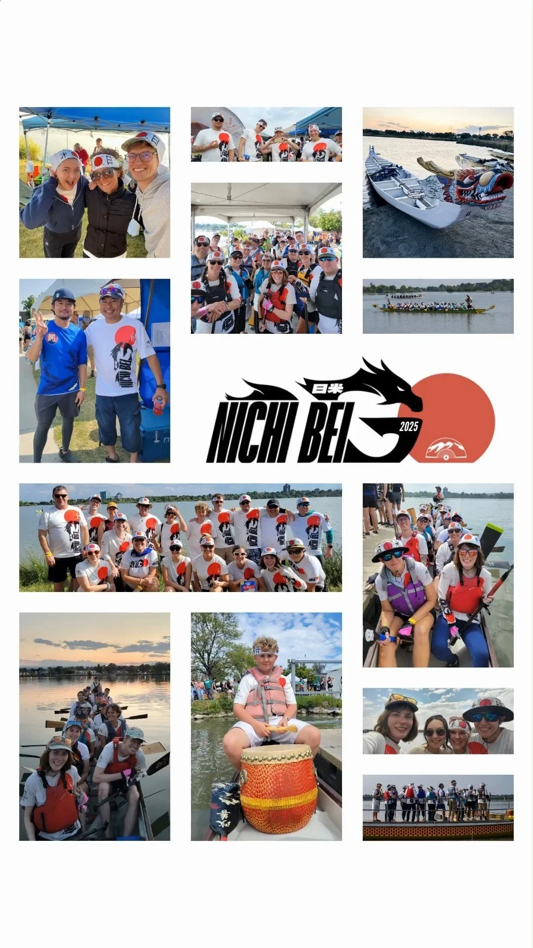 What an incredible day for our dragonboat team, Nichi-Bei-Go! at the Colorado Dragon Boat Festival! 🐲 After a summer of hard work and dedication, the team was able to showcase just how in sync they are. 🛶 Every stroke was a testament to their passi