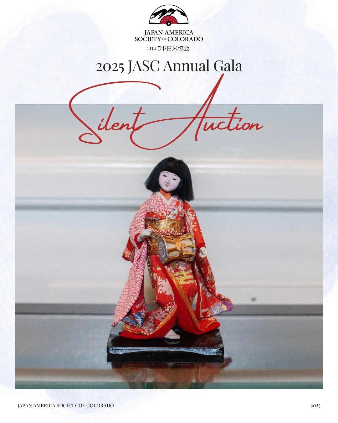 Mark your calendars! 📅 Our Silent Auction is officially going live Sunday, October 12!
Get ready to bid on some truly unique and beautiful items. This year, we're featuring a stunning collection including splendid traditional Japanese dolls, elegan