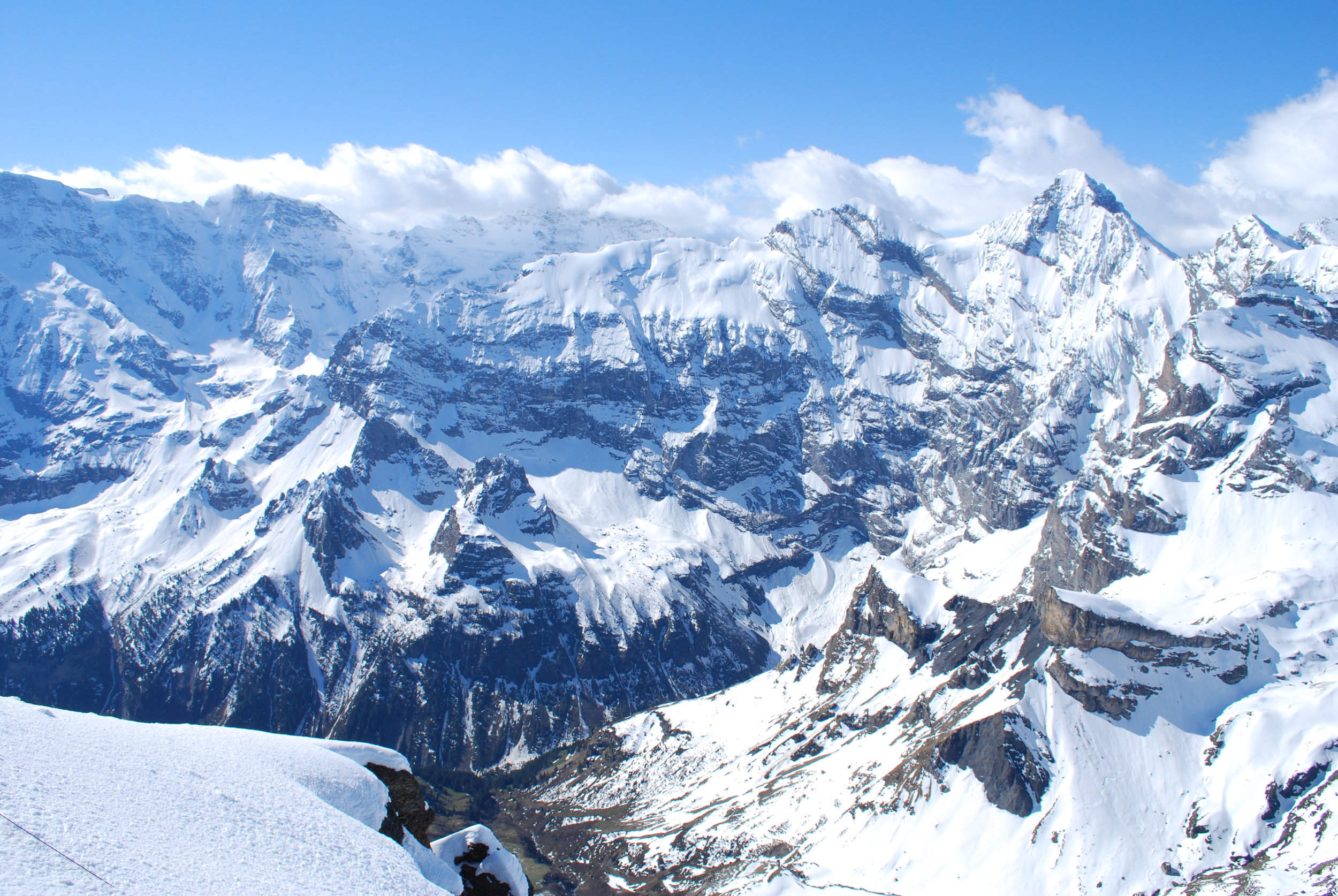 Swiss Alps from the Schilthorn