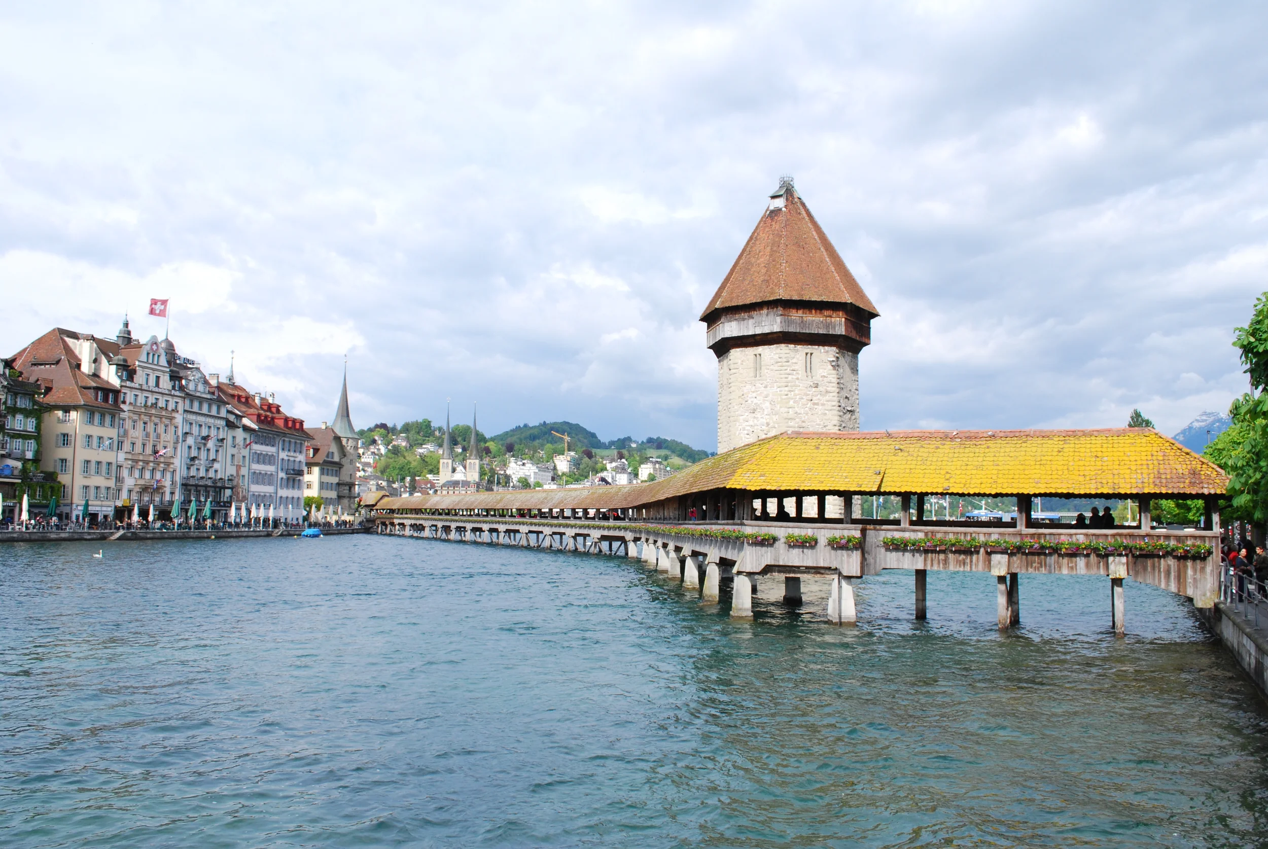 Chapel Bridge, Lucerne, Switzerland